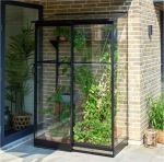 Halls Qube 2ft Lean To Greenhouse Halls Qube 2ft Lean To Greenhouse