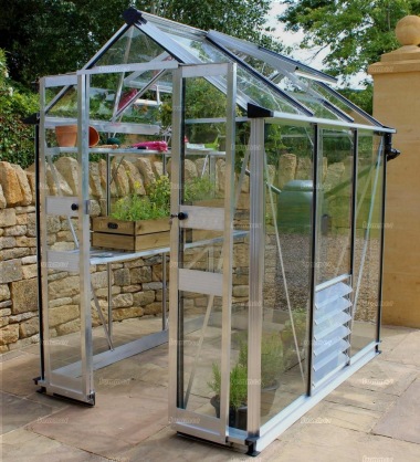 Eden Birdlip Greenhouse - Silver