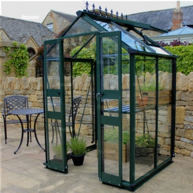 Eden Birdlip Greenhouse - Green