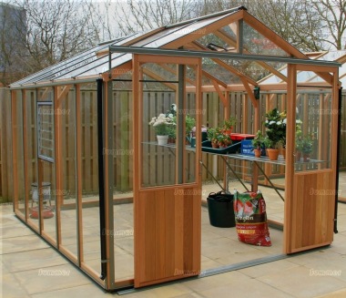 Alton Evolution Eight - Hybrid Cedar Greenhouse Alton Evolution Eight - Hybrid Cedar Greenhouse