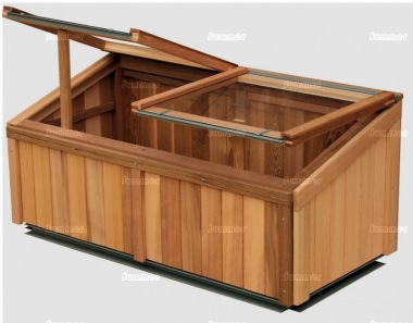 Alton Evolution Cold Frame - Cedar, Side Panels Alton Evolution Cold Frame - Cedar, Side Panels