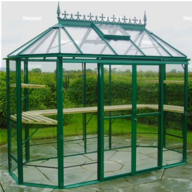 Robinsons Renaissance Large Greenhouse - Powder Coated