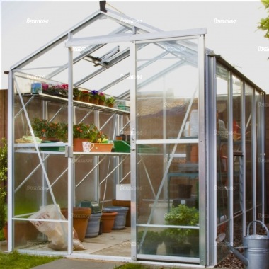 Robinsons Regent Greenhouse - Grey Finish Robinsons Regent Greenhouse - Grey Finish