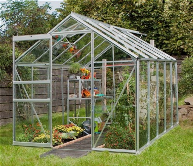 Aluminium Greenhouse 139 - Low Threshold