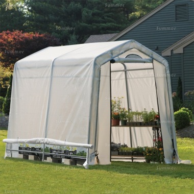 Rowlinson Shelterlogic Greenhouse In A Box - Steel Frame, Triple Layer Cover Rowlinson Shelterlogic Greenhouse In A Box - Steel Frame, Triple Layer Cover