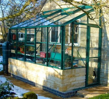 Robinsons Dwarf Wall Lean To Greenhouse