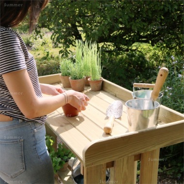 Folding 2 Tier Potting Bench 845 - Pressure Treated, PEFC Certified
