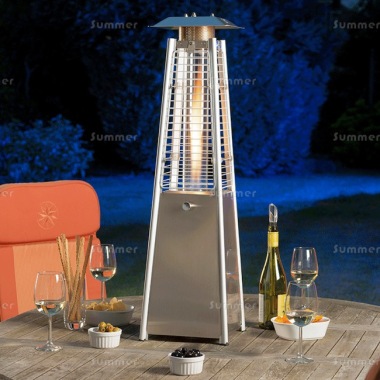 Tabletop Patio Heater 151 - Propane Gas, 3 kW, Hose and Regulator